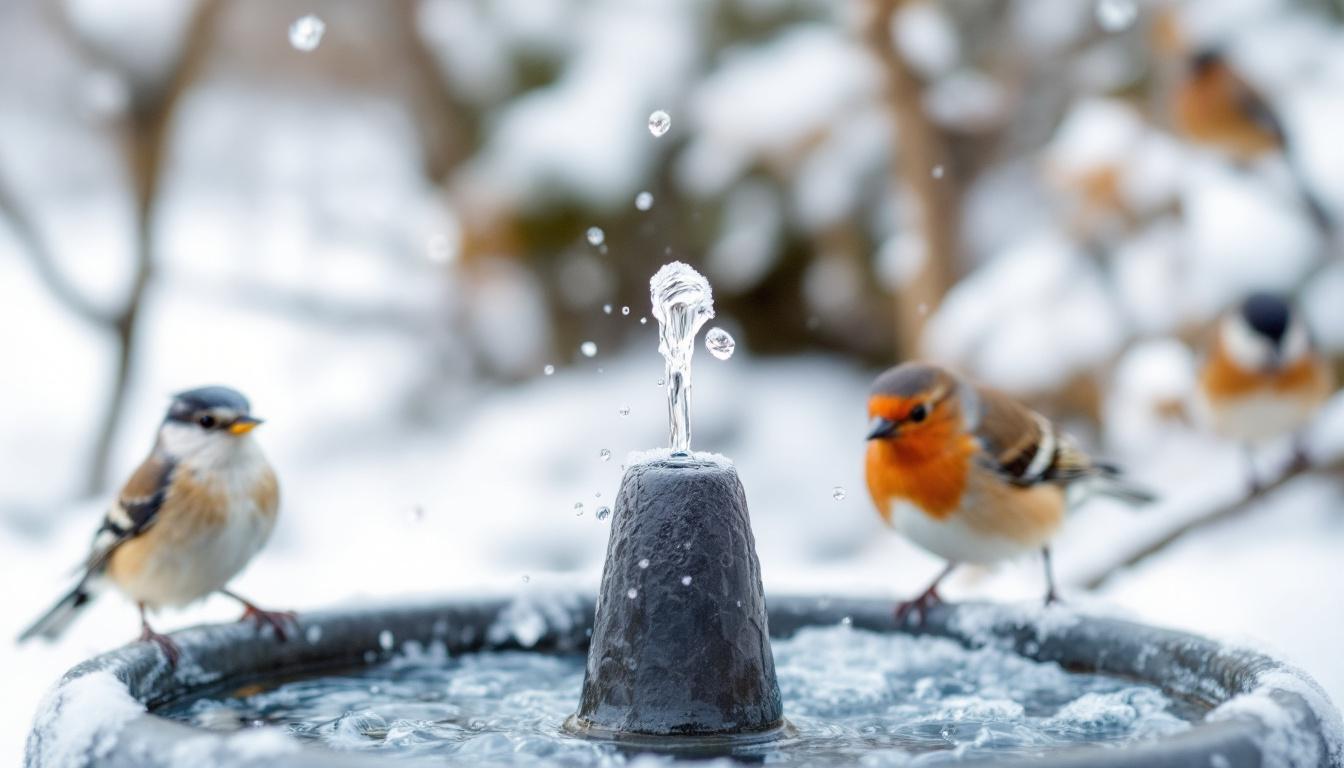 Im Februar, vernachlässigen Sie nicht diesen einfachen Behälter draußen: die Vögel werden auf einmal in Ihren Garten strömen