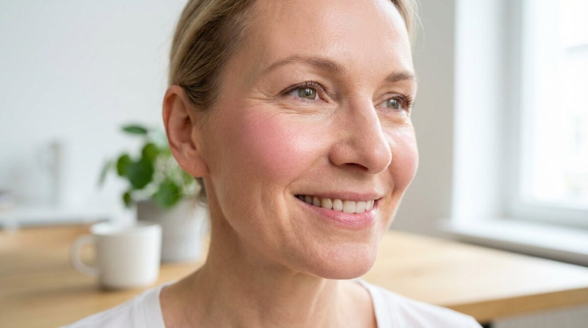 entdecken Sie, wie Ballet Blush Ihre Haut jugendlich strahlen lässt und Falten optisch mindert – der Anti-Aging Make-up-Trend für einen perfekten Teint