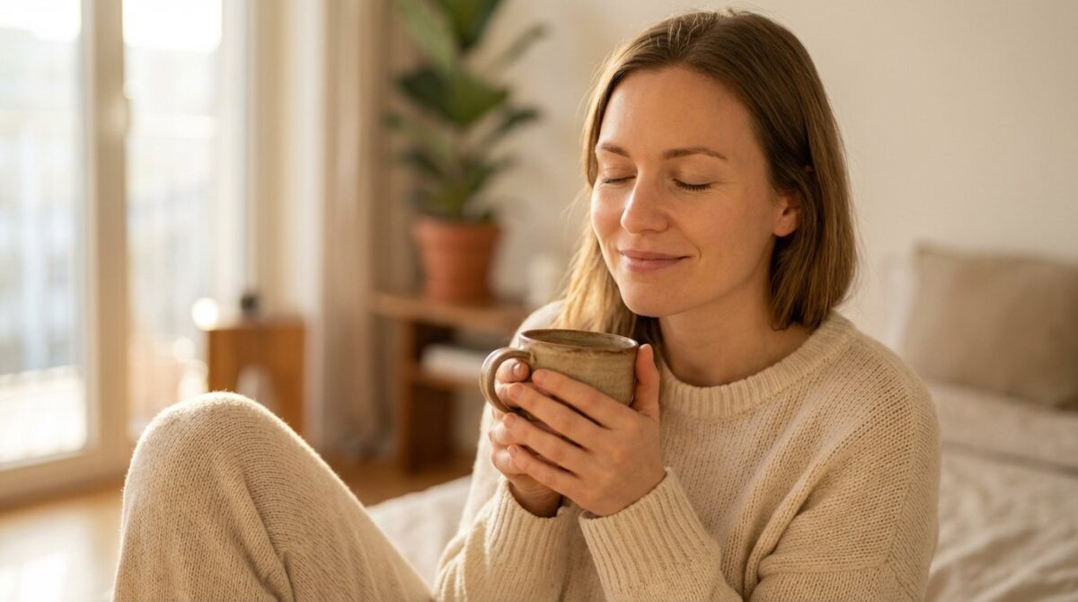 entdecken Sie die wissenschaftlich bewiesene Morgengewohnheit, die Ihr Glücksempfinden steigert und Sie fröhlicher macht