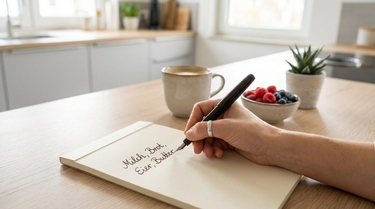 entdecken Sie, welcher Charakterzug Menschen verbindet, die ihre Einkaufsliste handschriftlich schreiben und was die Wissenschaft darüber verrät