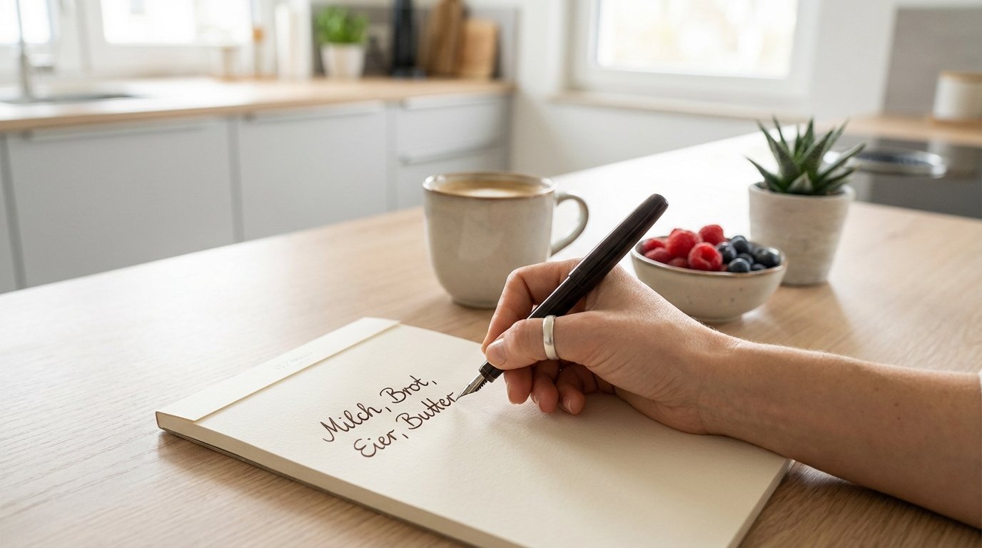 entdecken Sie, welcher Charakterzug Menschen verbindet, die ihre Einkaufsliste handschriftlich schreiben und was die Wissenschaft darüber verrät