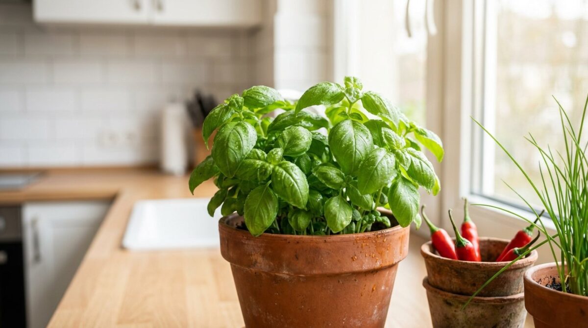 entdecken Sie, wie Sie frisches Gemüse und Kräuter ganz einfach in Ihrer Küche züchten und bereits nach wenigen Wochen ernten können