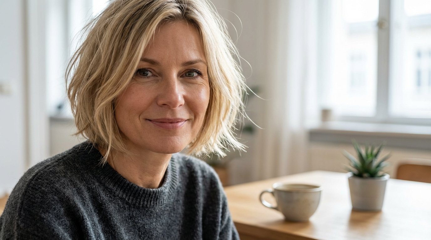 entdecken Sie den gefragtesten Frisurenschnitt des Frühlings, der Ihre Morgenroutine vereinfacht und trotzdem elegant und schick wirkt