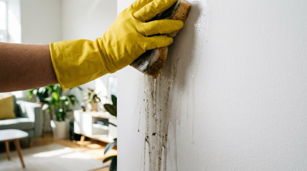 entdecken Sie den häufigsten Fehler bei der Reinigung von Wänden und Decken und lernen Sie die professionelle Technik, um doppelt so schnell zu arbeiten