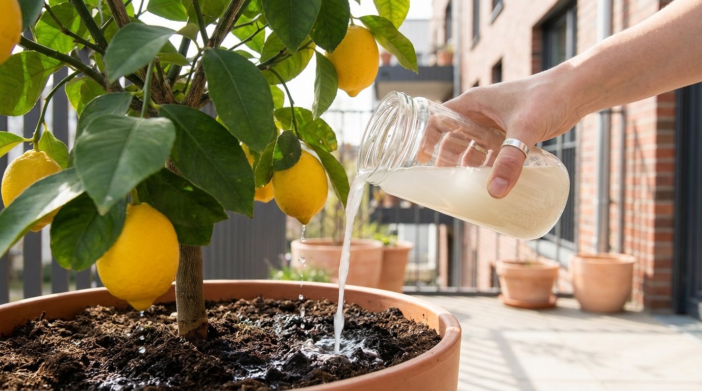 entdecken Sie, wie Kochwasser Ihre Zitronenbäume zum Blühen bringt und die Ernte natürlich vervielfacht mit diesem kostenlosen Dünger