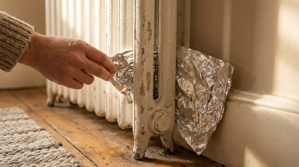 entdecken Sie, wie Aluminiumfolie hinter Heizkörpern die Wärmestrahlung optimiert und Ihre Heizkosten effektiv senkt