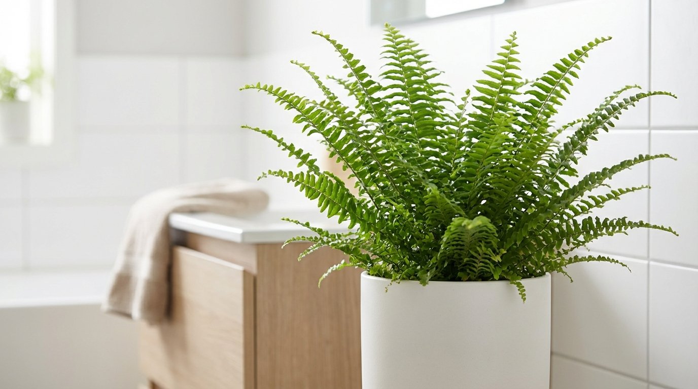 entdecken Sie 8 robuste Badezimmerpflanzen, die in feuchter Umgebung gedeihen und Ihr Badezimmer in eine grüne Wohlfühloase verwandeln