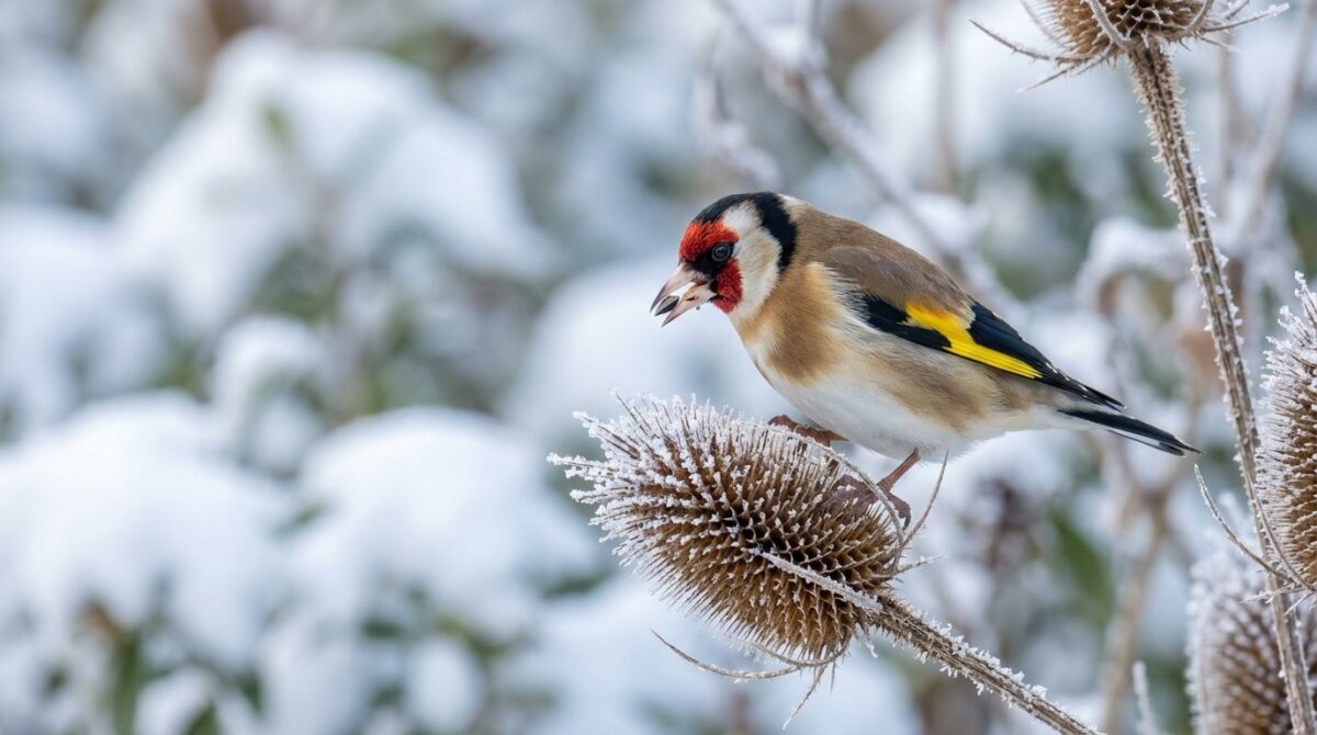 entdecken Sie 3 winterharte Pflanzen für Ihren Garten, die Vögel natürlich anlocken und füttern – die nachhaltige Alternative zu Vogelfutter