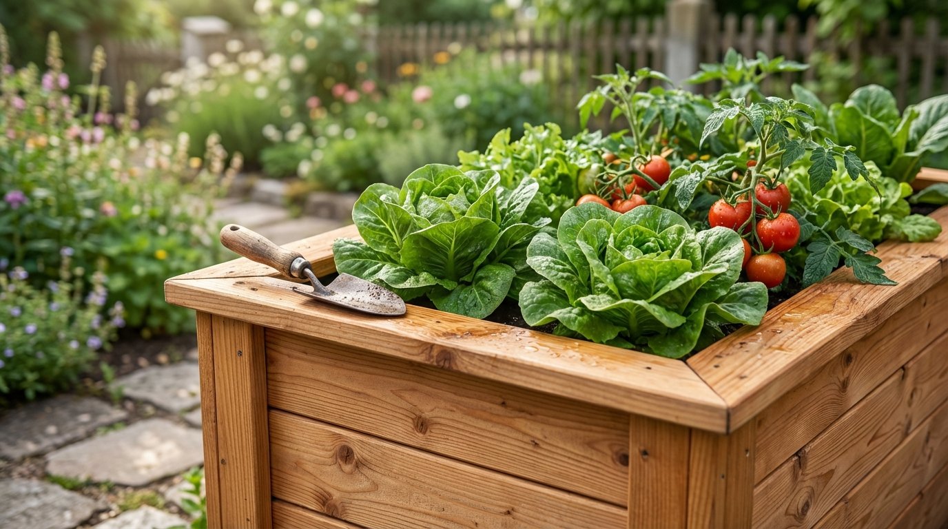 entdecken Sie die besten Materialien für langlebige Hochbeete im Gemüsegarten und erfahren Sie, welche Optionen nachhaltiger und haltbarer sind als Holz