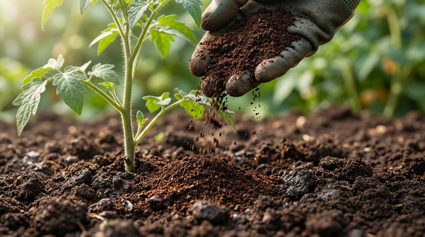 entdecken Sie, wie Kaffeesatz und andere Küchenabfälle Ihren Garten natürlich düngen und Schädlinge wie Schnecken wirksam abwehren