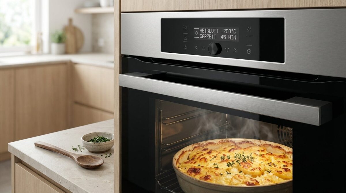 entdecken Sie, wie Sie Ihren Ofen früher ausschalten und dabei bis zu 20 % Energie sparen können – ein einfacher Trick für niedrigere Stromrechnungen