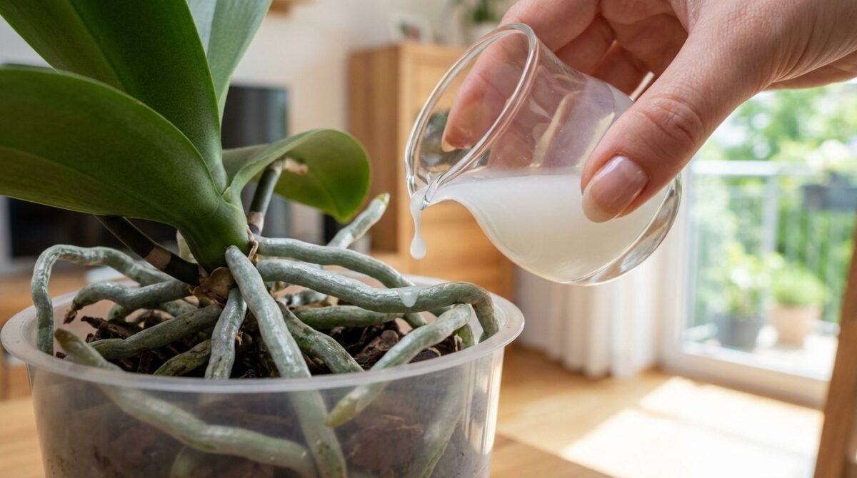 entdecken Sie das geheime Hausmittel, das Ihre blütenlose Orchidee zum schnellen Nachwachsen bringt und wieder zum Blühen anregt