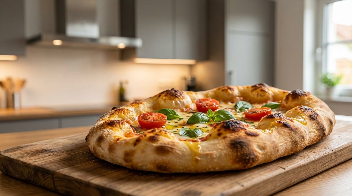 entdecken Sie die Geheimnisse der authentischen Pinsa Romana: luftiger Teig, 80% Wasseranteil und perfekt für leichte Abende ohne Schwere