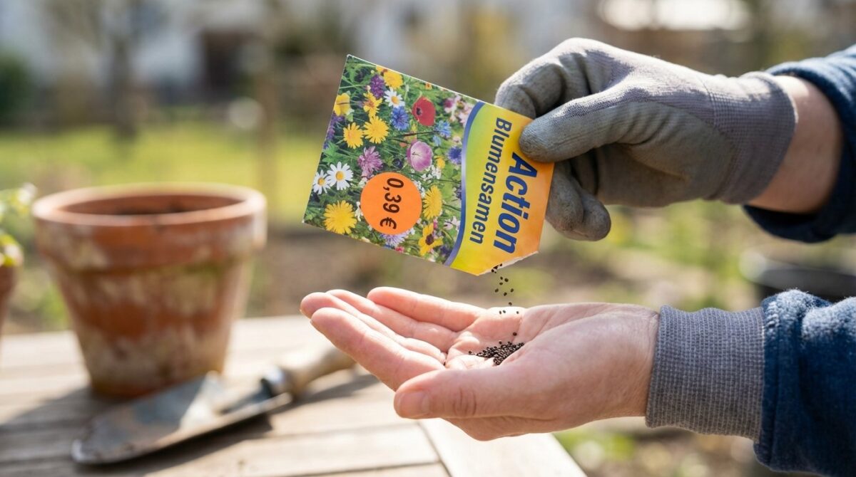 entdecken Sie die günstigen Blumensamen von Action für nur 0,39 Euro und erschaffen Sie einen farbenfrohen Frühlingsgarten voller Blüten