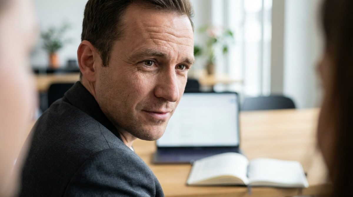 entdecken Sie die subtile Geste, die intelligente Menschen unbewusst während Gesprächen einsetzen und wie diese nonverbale Kommunikation Ihre sozialen Fähigkeiten verbessert