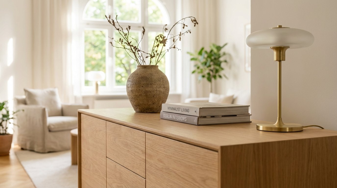 entdecken Sie die einfache 5-Objekte-Regel für elegante Raumgestaltung, die jeden Wohnraum sofort aufwertet und professionell wirken lässt