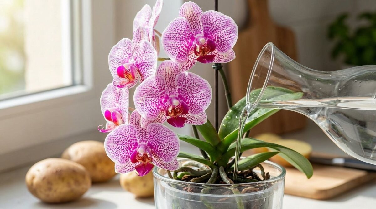 so können Sie Ihre Orchideen zum Blühen bringen mit einem einfachen Küchentrick, der schnell und natürlich funktioniert