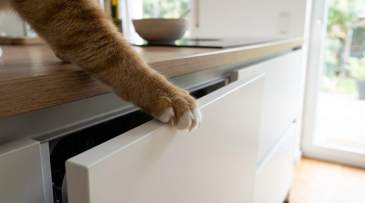 erfahren Sie, warum Katzen Schränke öffnen und wie dieser Jagdinstinkt Ihre Haushaltsordnung beeinflusst – praktische Tipps zur Verhaltensverständnis