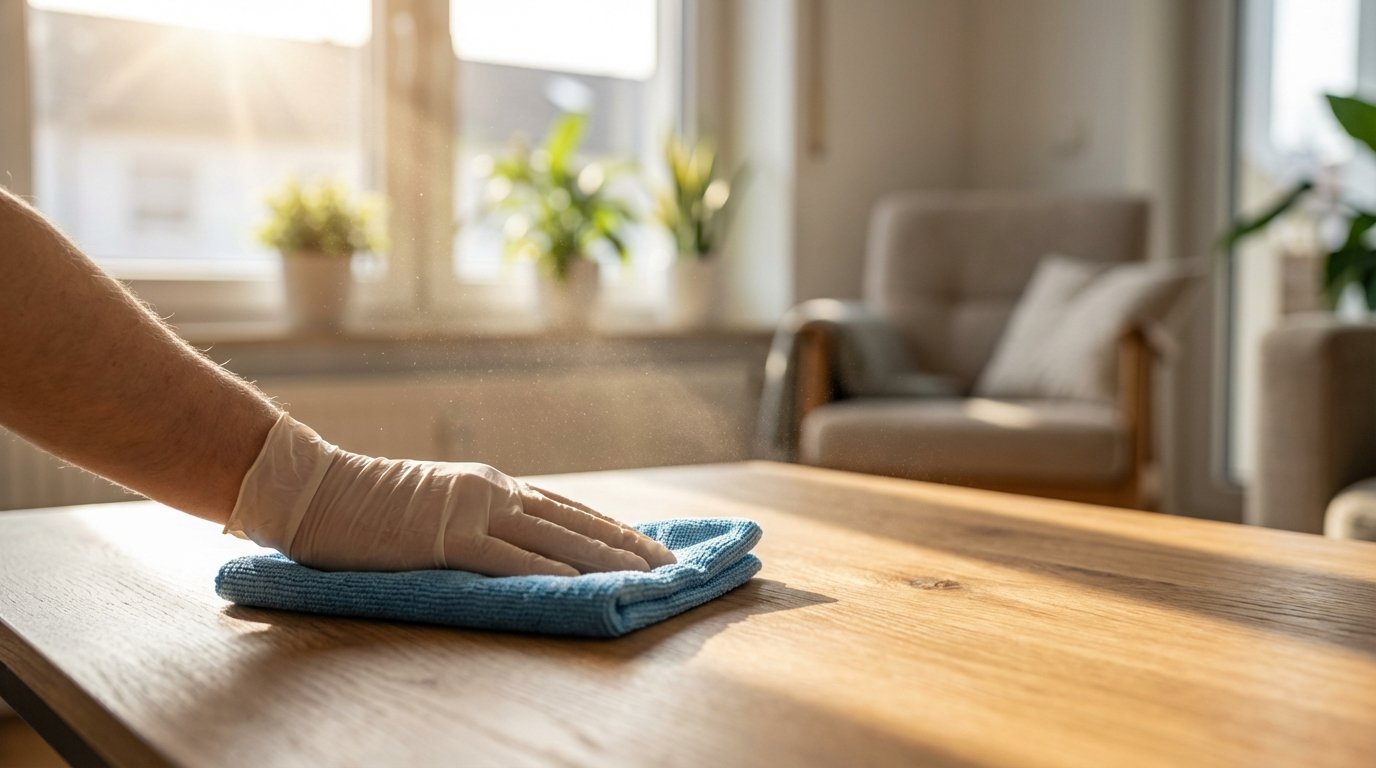 entdecken Sie die bewährte Raum-für-Raum-Checkliste für effizienten Frühjahrsputz und vermeiden Sie häufige Anfängerfehler beim Hausputz