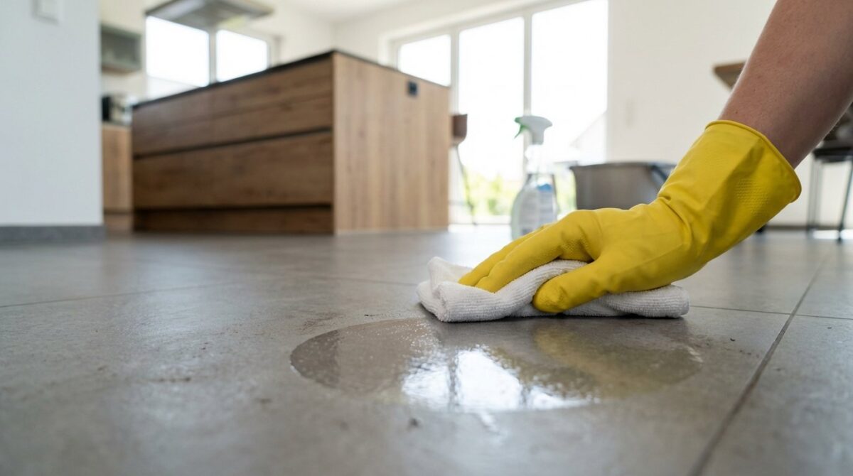 entdecken Sie, wie Sie stumpfe Fliesen wieder zum Glänzen bringen mit einfachen Hausmitteln und professionellen Tipps für strahlende Oberflächen