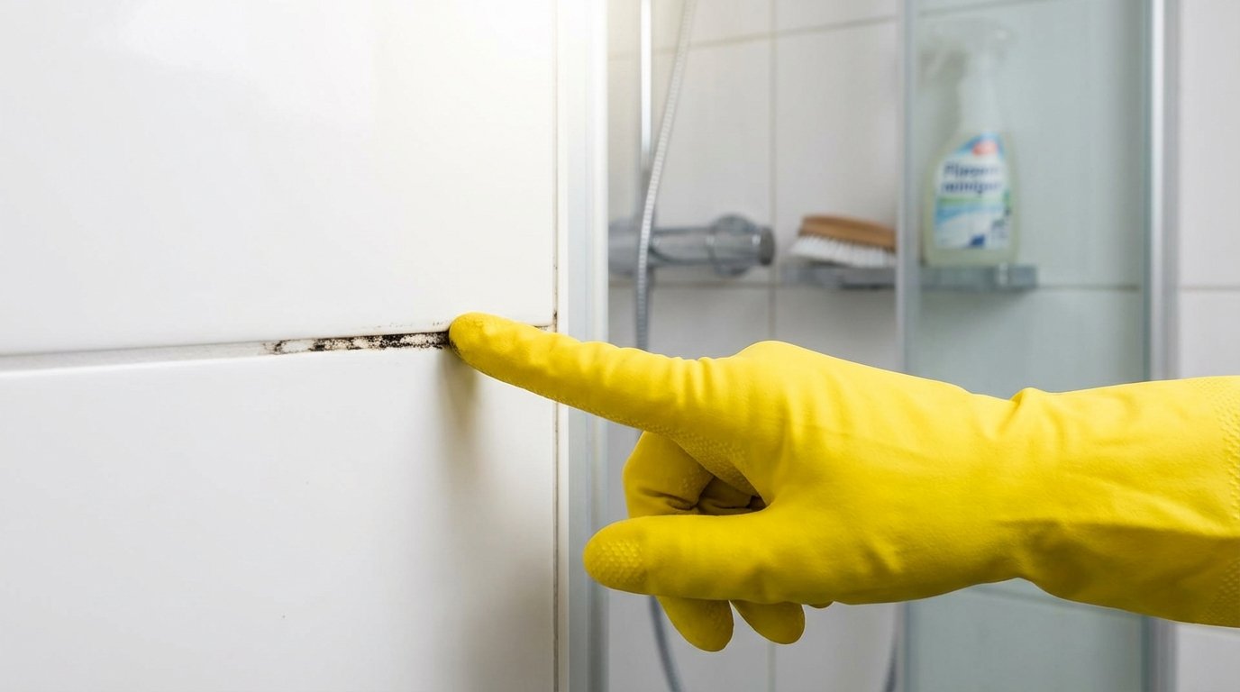 entdecken Sie das geheime Pulver, das vergilbte und schwarze Fliesenfugen mühelos wieder strahlend weiß macht ohne anstrengendes Schrubben