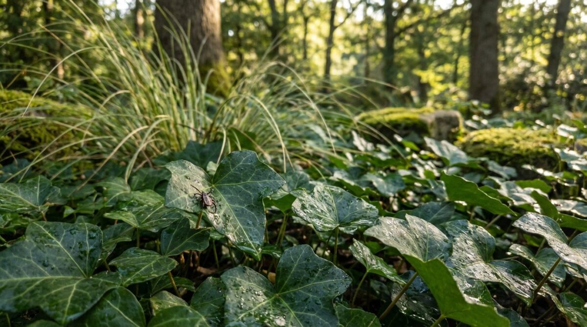 entdecken Sie, welche Gartenpflanzen Zecken anziehen und wie Sie Ihre Familie vor Zeckenstichen schützen können