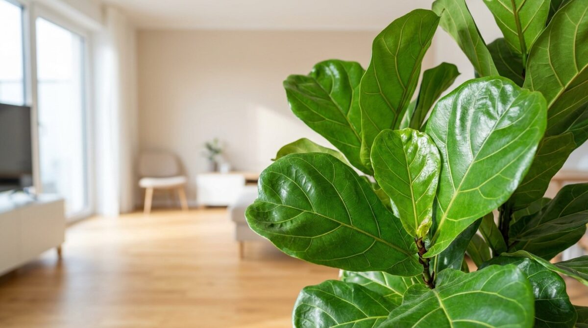 erfahren Sie, wie die richtige Bewässerungsmethode Ihre Geigenfeige vor Blattfall bewahrt und zum Gedeihen bringt