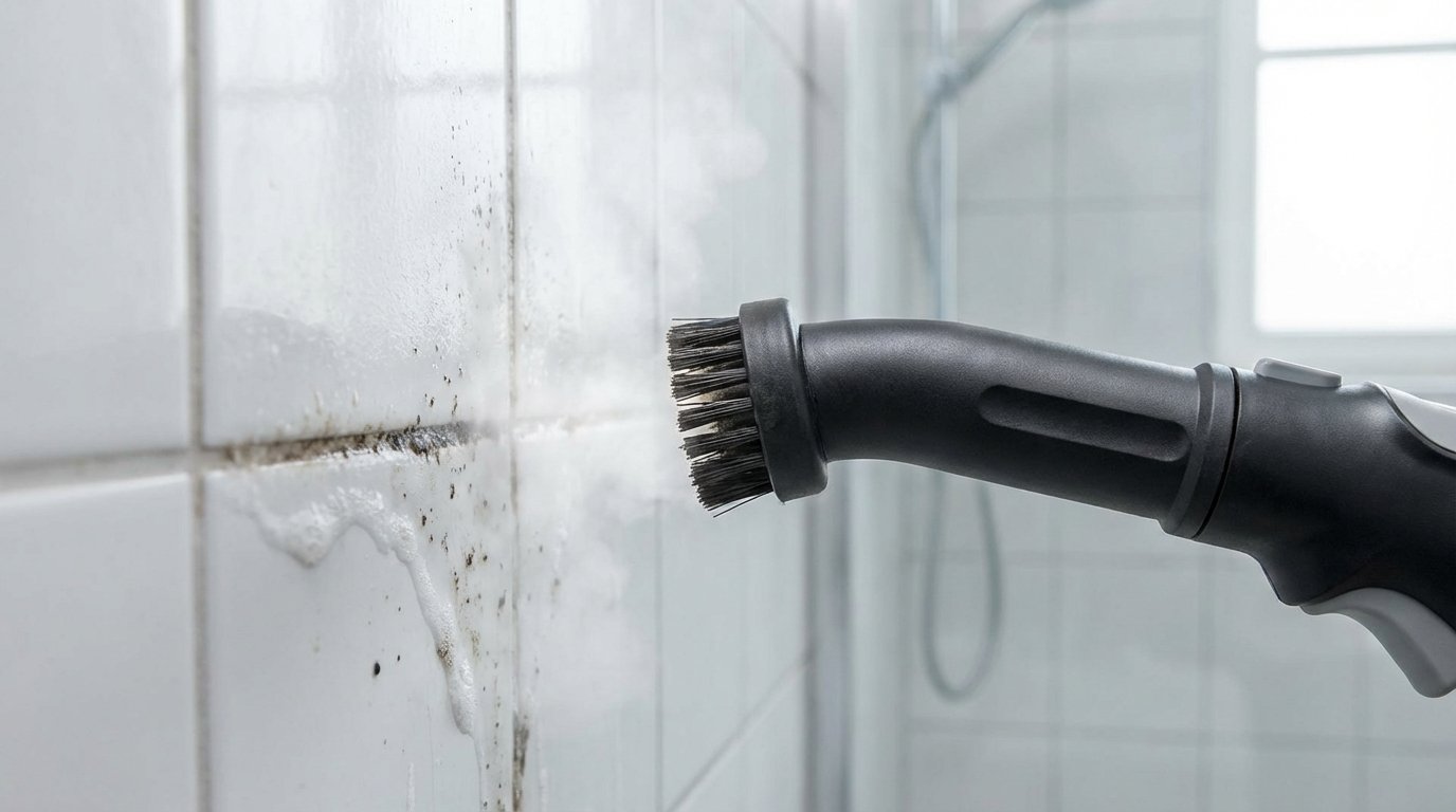 entdecken Sie 5 natürliche Hausmittel, um verfärbte Fliesenfugen effektiv zu reinigen und wieder strahlend weiß zu machen