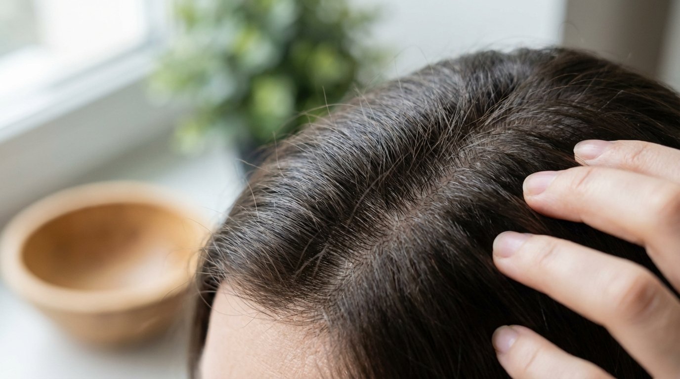 entdecken Sie die 4 wirksamen Expertengesten von Dermatologen zur natürlichen Verdickung und zum Längenwachstum Ihrer feinen Haare ohne teure Produkte