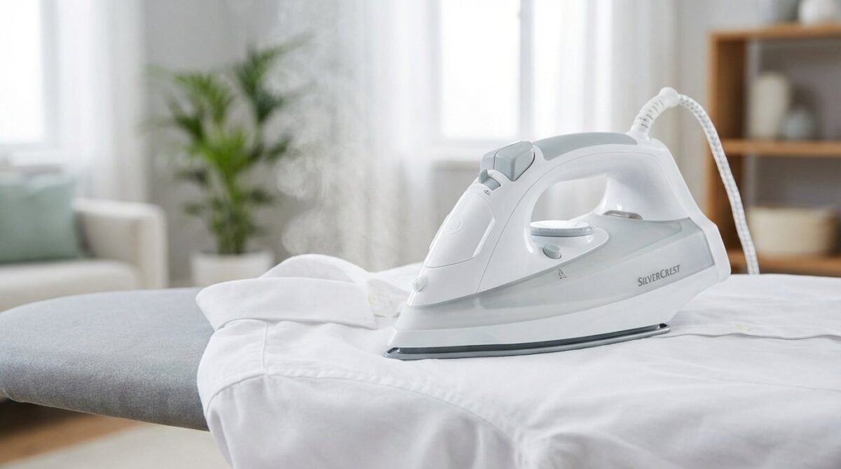 entdecken Sie das kompakte Bügeleisen von Lidl für nur 11 € – die günstige Lösung gegen lästige Wäscheberge ohne teure Dampfstationen