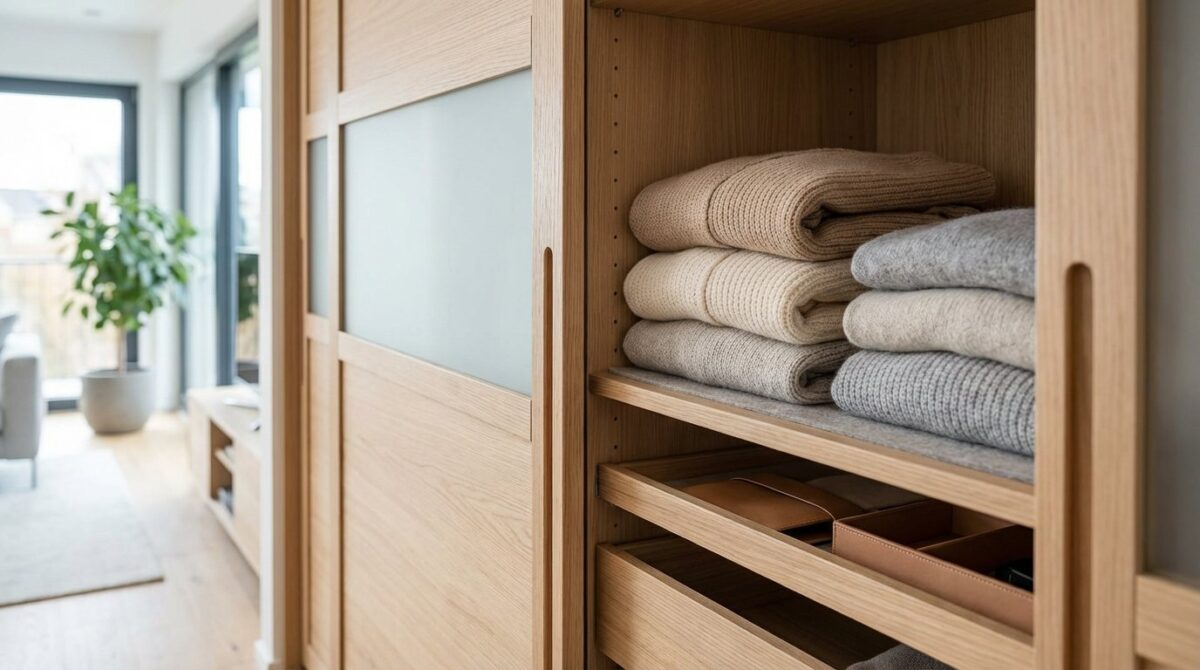 entdecken Sie 5 praktische Tricks, um beim Umzug in eine kleine Wohnung Stauraum zu maximieren und Ihren persönlichen Stil beizubehalten