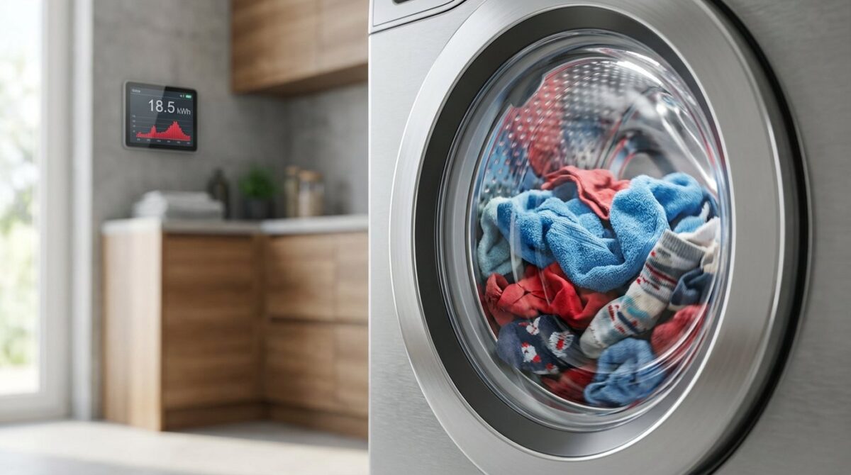entdecken Sie, wie Wäsche waschen bei 30°C Ihre Stromkosten senkt und gleichzeitig Ihre Kleidung länger haltbar macht