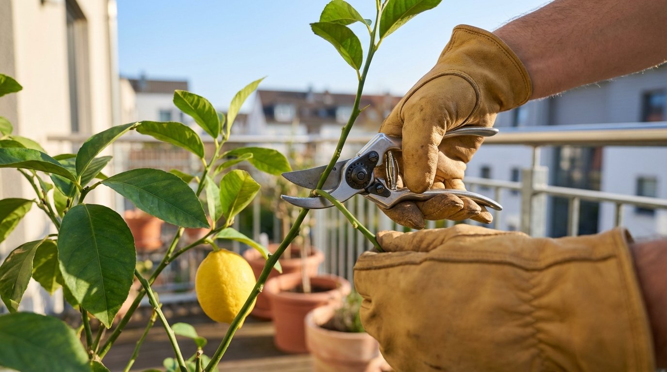 erfahren Sie, wie Sie Ihren Zitronenbaum richtig schneiden und häufige Fehler vermeiden, um eine üppige Ernte zu sichern